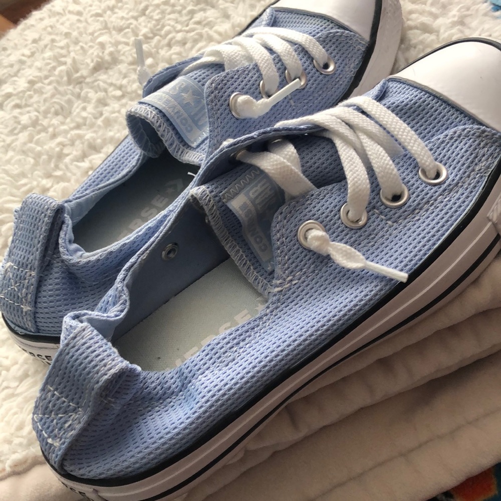Baby blue converse